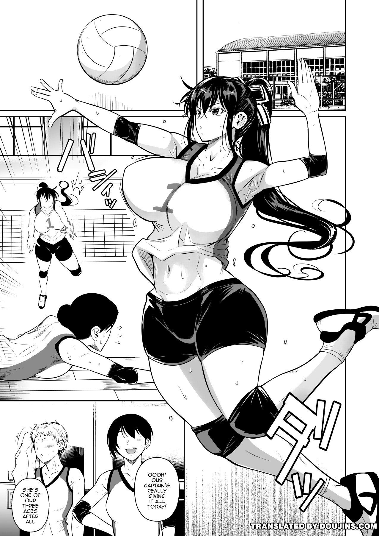 Hentai Manga Comic-Covered in Sweat-Read-2